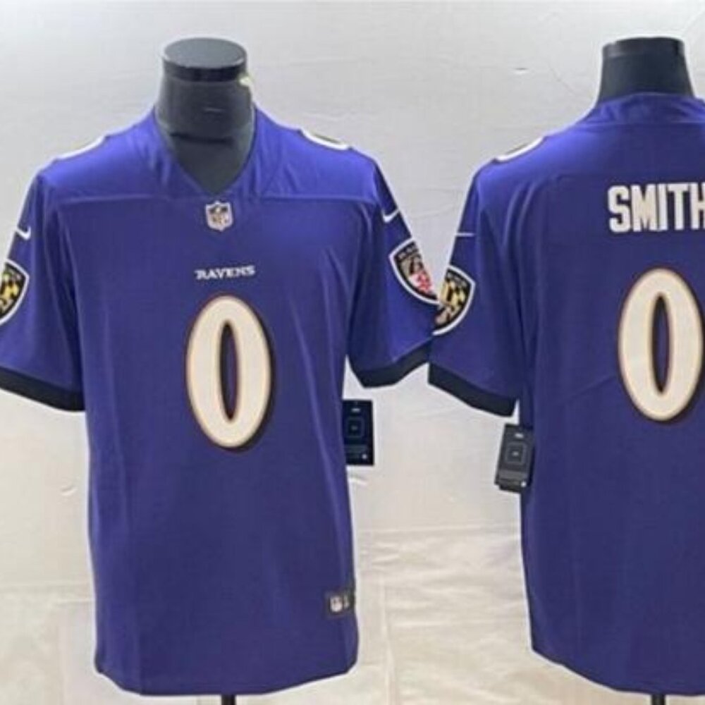 Roquan Smith Purple Vapor Untouchable Limited Jersey